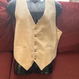 Really nice oatmeal colored vest